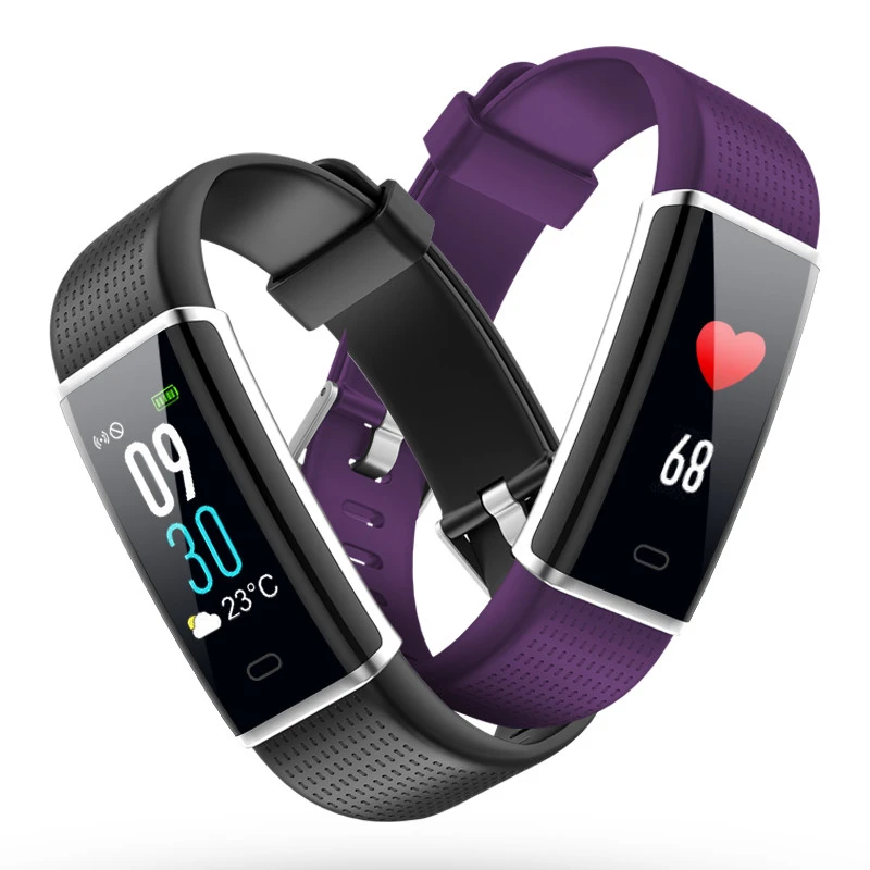 Color Screen Veryfitpro Smart Bracelet Watch Id130 With Heart Rate Monitor Ip67 Waterproof Smart Wristband Smart Wristbands Aliexpress