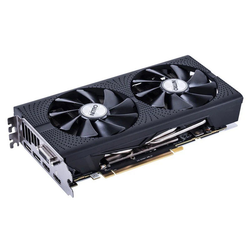 Видеокарты SAPPHIRE Radeon RX 480 4GB видеокарты GPU AMD RX480 4G видеокарты компьютерный ПК игровая карта HDMI PCI-E X16 видеокарта не майнит