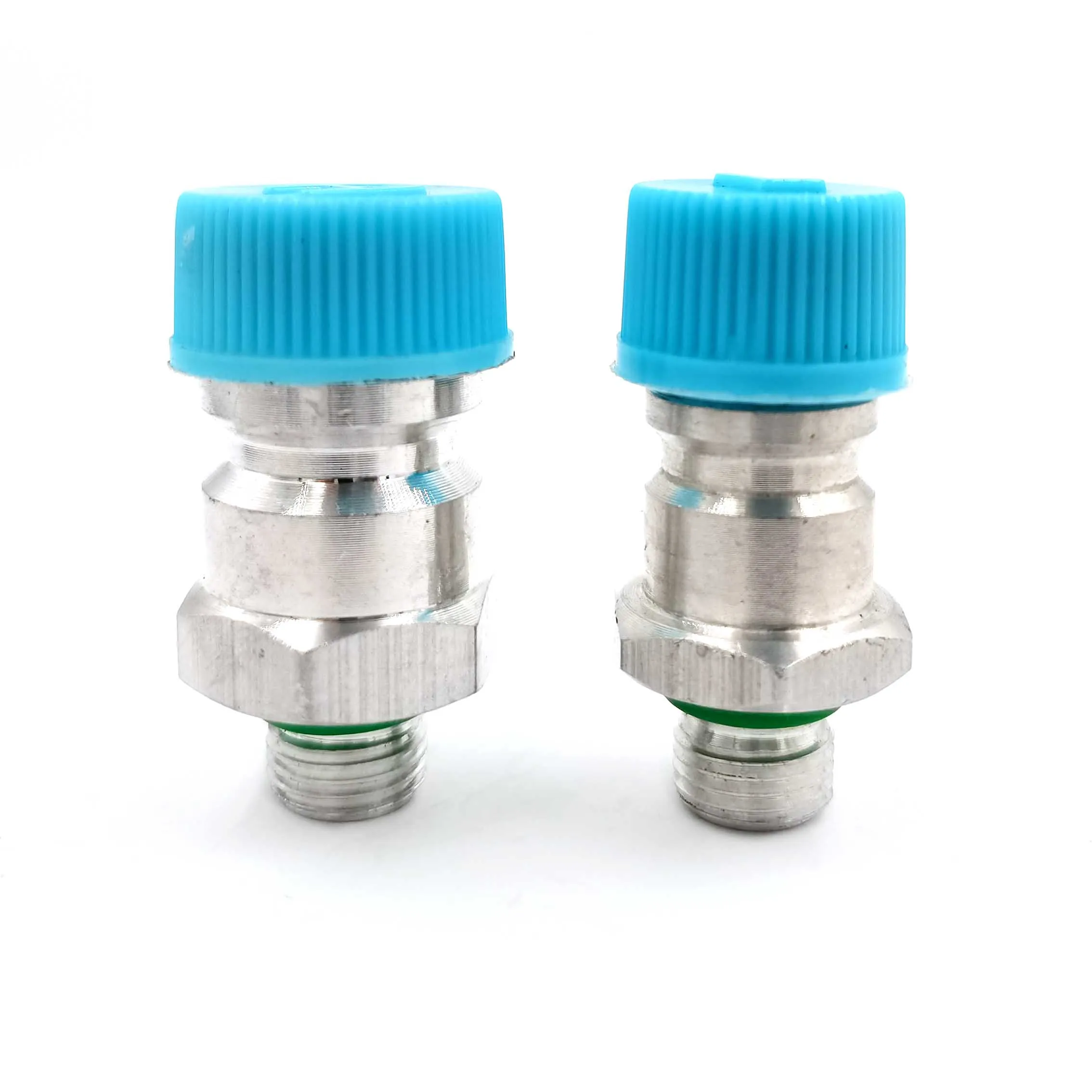 Universal R134a Automotive Air Conditioning Refrigerant Valve Pipe Fluoride Nozzle Valve Core Cover Cap