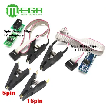 

Programmer Testing Clip SOP8 SOP16 SOP SOIC 8 SOIC8 DIP8 DIP 8 Pin IC Test Clamp