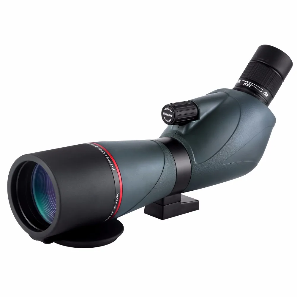 

Eyeskey 15-45x60 Observation Telescope Waterproof Zoom Spotting Scopes Hd Optical Monocular Hunting For Birding Watching Travel
