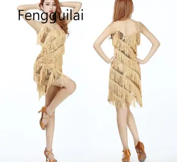 

Vintage 1920s Great Gatsby Dress Tiered Fringe Flapper Dress Charleston Party Fancy Dress Costumes Sexy C-Neck Mini Sequin Dress