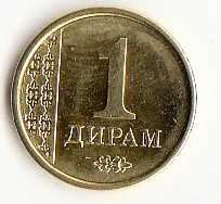 

Tajikistan 1 Dirham 2011 Edition Coins Asia New Original Coin Unc Collectible Edition Real Rare Commemorative