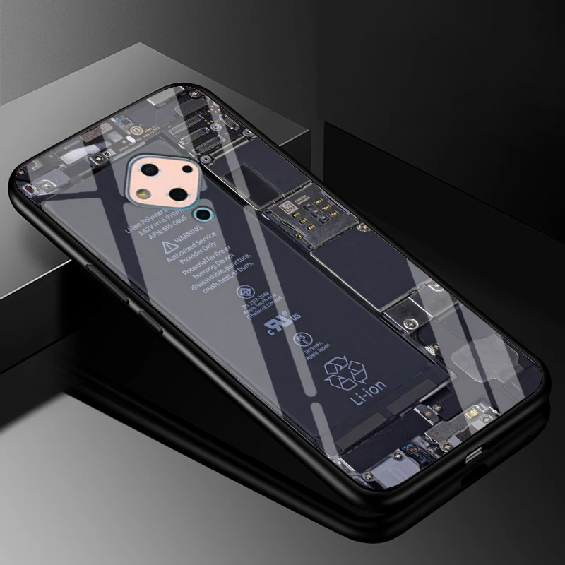 30 ДЛЯ Vivo V17 чехол из закаленного стекла жесткий чехол для телефона s для Vivo V17 силиконовый бампер Coque для Vivo V 17 V1945A 6,38'' - Цвет: 30