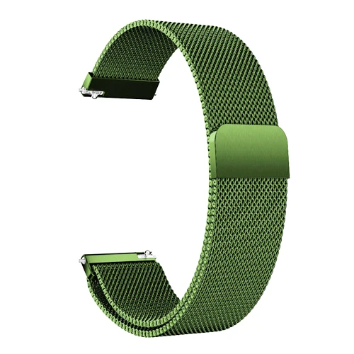 Strap 22mm 20mm for Samsung Galaxy Watch 42mm 46mm Milanese Stainless Steel Loop for Samsung Gear Classic Frontier Amazfit bip