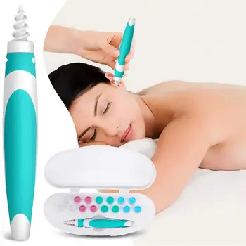 

New Ear Wax removal 16 Tips Spiral Smart Ear Care Clean Earpick Wax Remover Curette Ear Cleaner Spoon plugs Spirals Care Tool