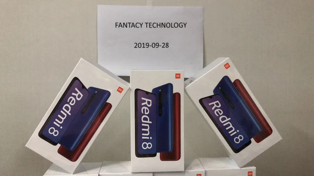 Xiaomi Redmi 8 с глобальной прошивкой, 4 ГБ, 64 ГБ, Восьмиядерный процессор Snapdragon 439, двойная камера 12 МП, мобильный телефон, 5000 мАч, большая батарея OTA