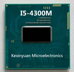 Процессор Intel Core i5-4300M SR1H9 i5 4300M 2,6 ГГц двухъядерный четырехъядерный процессор 3 м 37 Вт Разъем G3/rPGA946B
