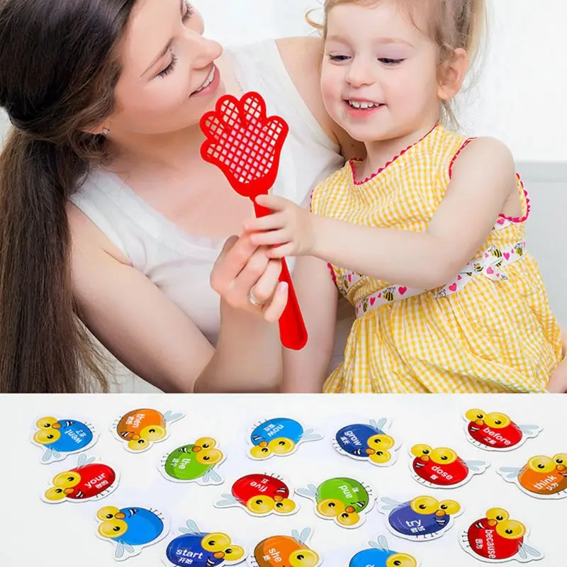 

Children Wooden Educational Toy English Word Desk Top Game Interactive Toys
