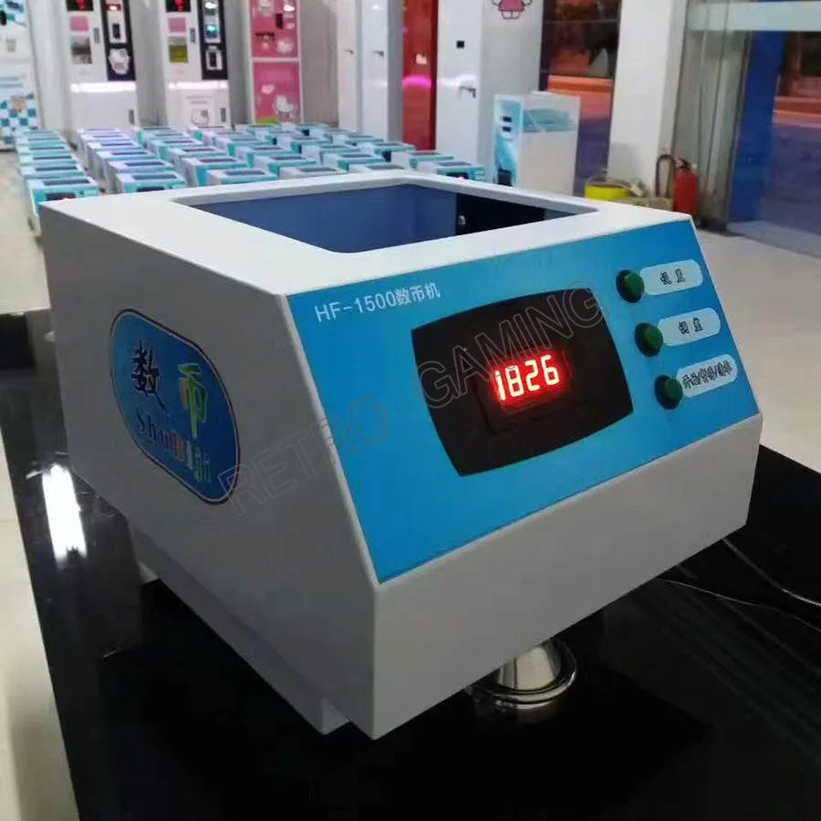 110V 220V монета счетчик с высоким качеством 8 отверстий Хоппер для аркадной игры рынок/зал