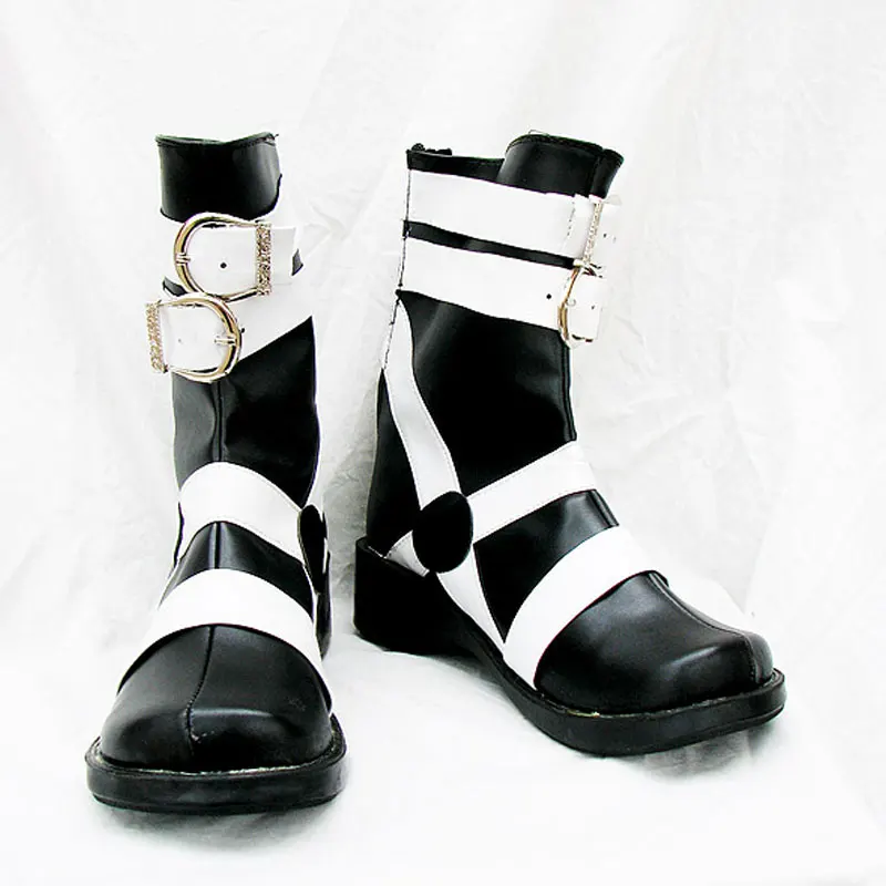 Anime Maka Cospaly Albarn Scarpe Stivali In Pelle