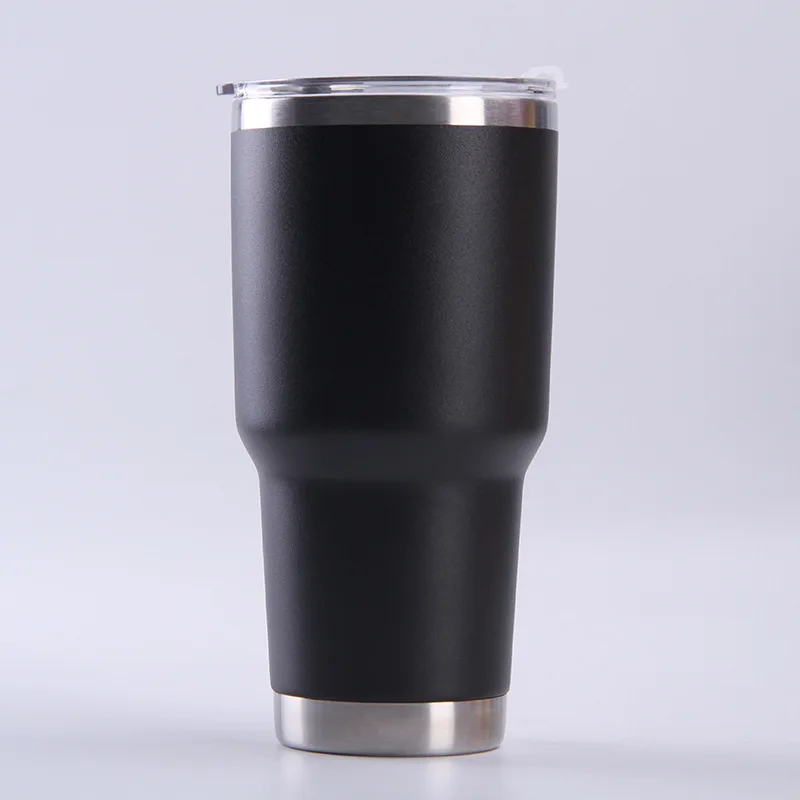 ZOOOBE 30 унций/900 мл нержавеющая сталь 304 стакан с двойными стенками Вакуумный Термоизолированный дорожный кофе кружка порошок покрытие стакан
