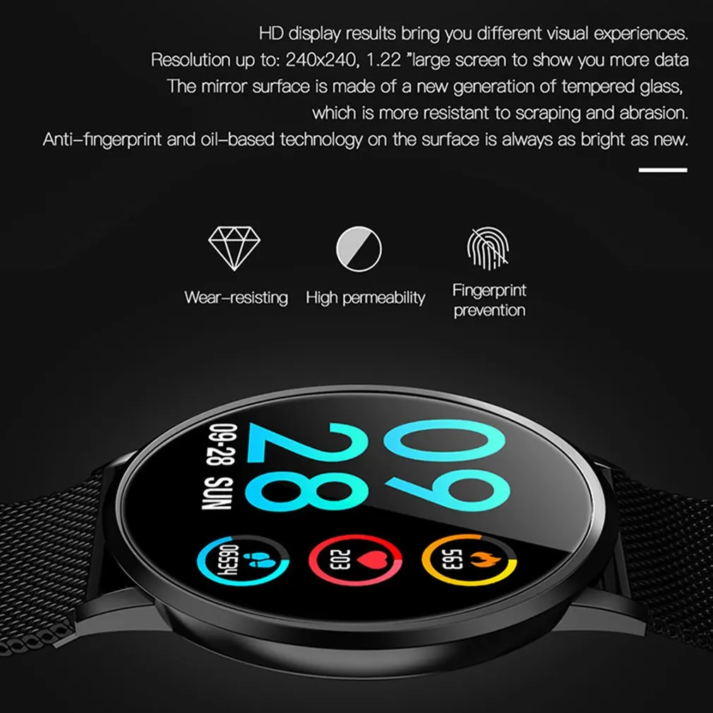 DK05 Смарт-часы для мужчин кровяное давление водонепроницаемый Ip68 Smartwatch для женщин монитор сердечного ритма фитнес-трекер часы для Android IOS