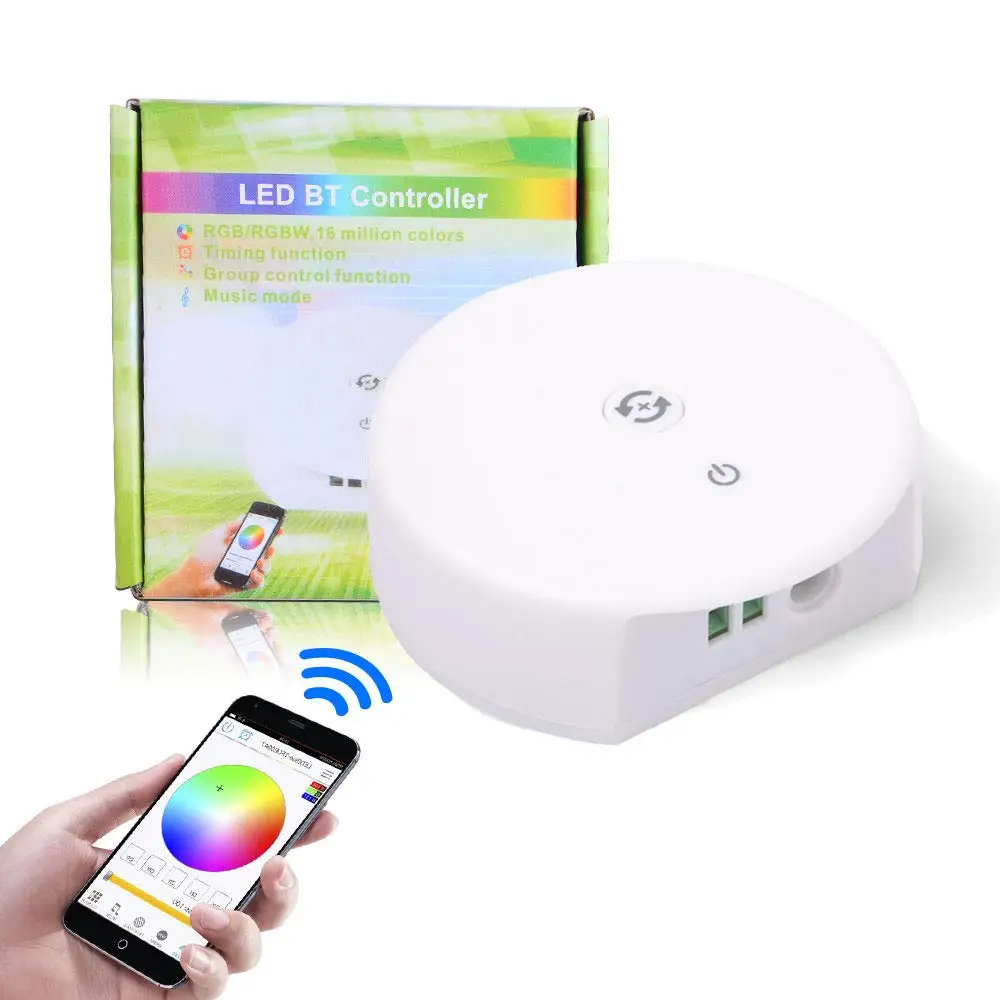 Bluetooth беспроводной умный контроллер Sanwo DC 12V 24V светодиодный полосы света работает