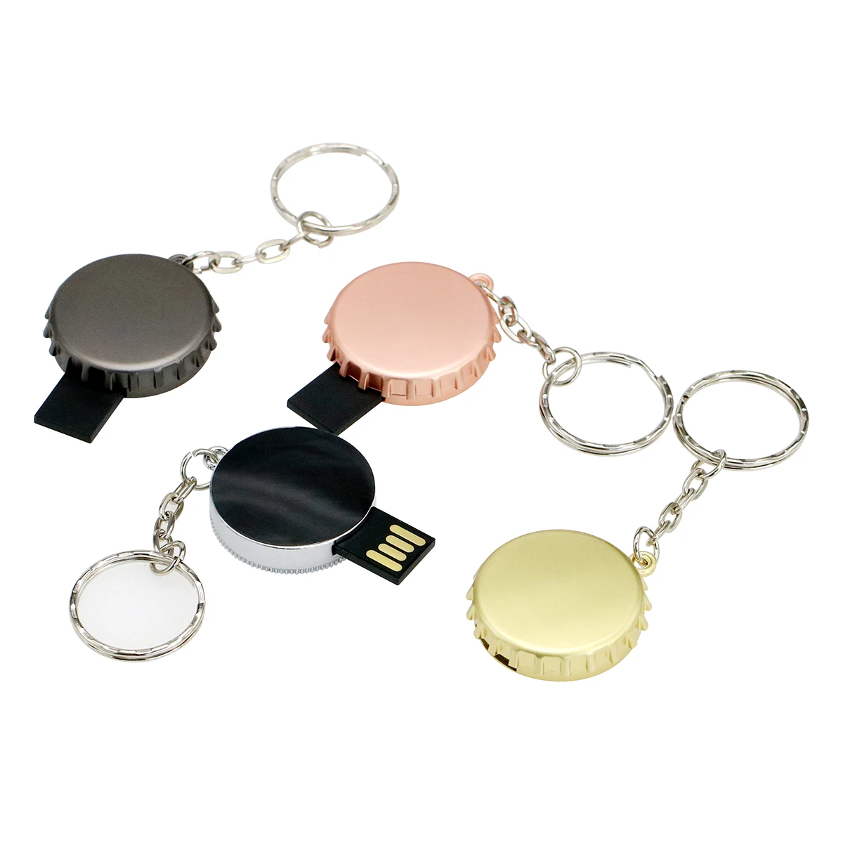 Металлический USB флеш накопитель в виде бутылки с пивом 8 ГБ 16 32 64 128 256