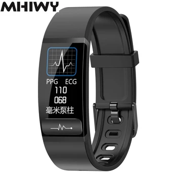 

New M8 Smart Wristband ECG PPG Fitness Tracker Body Monitoring Temperature Heart Rate Bluetooth Smart Wristband