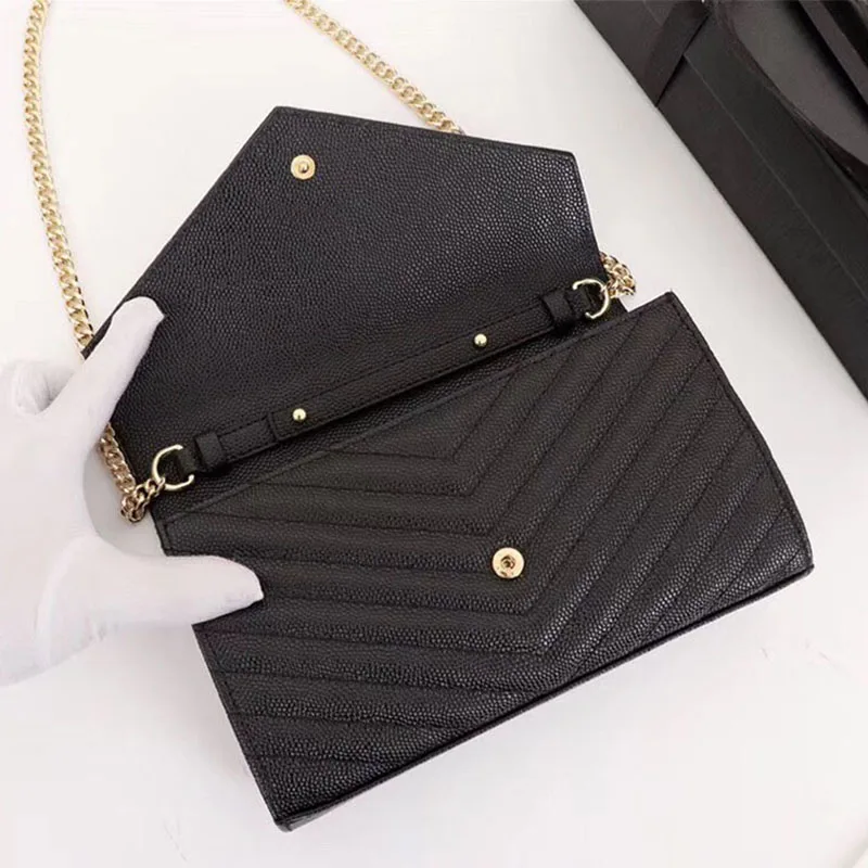 Luxury Handbags Clutch Bag For Women Classic Design Shoulder Bag Purses Top Quality Lady's Real leather Messenger Envelope Bags