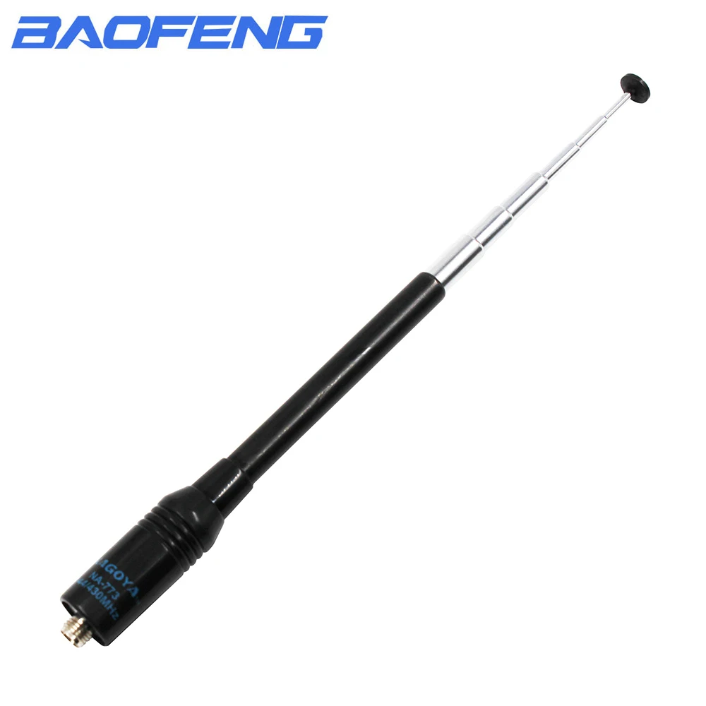 

Original Walkie talkie Accessories NA-773 SMA-Female Dual Band 144/430MHz Portable Antennas For Baofeng BF-UV5R 888S