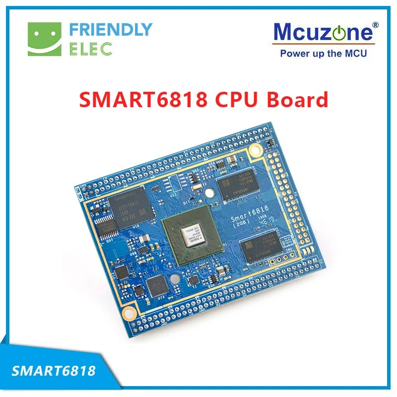FriendlyELEC SMART6818 CPU BOARD S5P6818 2 ГБ DDR3 8G/16G eMMC 4G MAC LCD | Компьютеры и офис