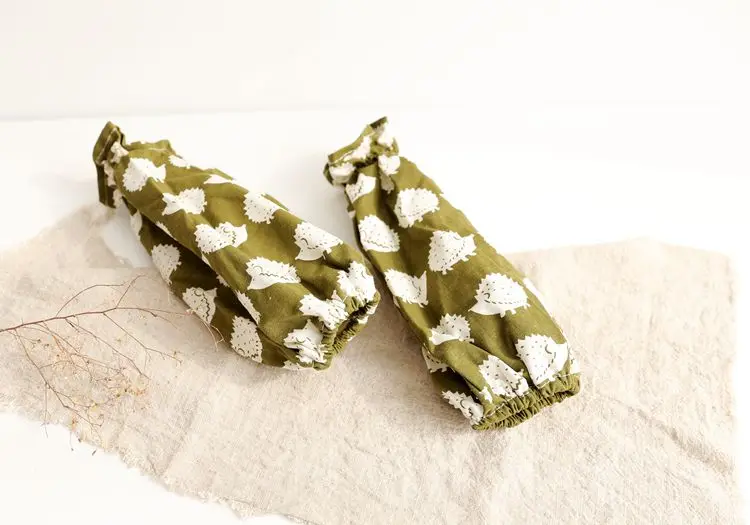 Пеньковый полностью чистый хлопок, масло, длинные манжеты, для мужчин и женщин, удлиненный рукав, шапка, осень и зима, офисный, анти-ткань, нарукавник, фартук