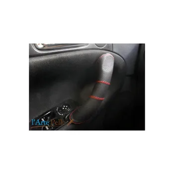 

Cover handle Alfa Romeo GT Black genuine leather perforated