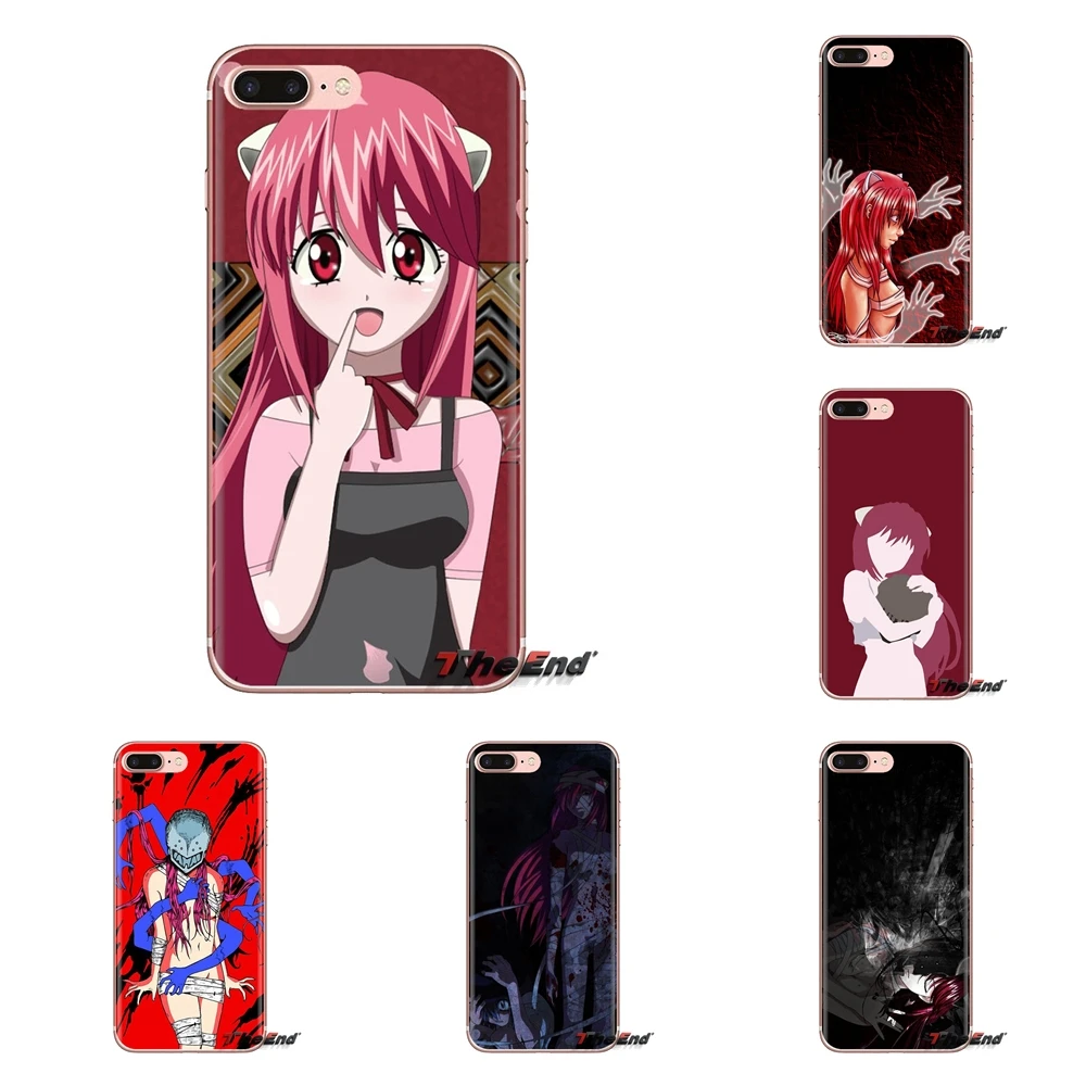 Elfen Lied anese Manga Quinn For iPod Touch Apple iPhone 4 4S 5 5S SE 5C 6 6S 7 8 X XR XS Plus MAX Transparent Soft Cases Covers |