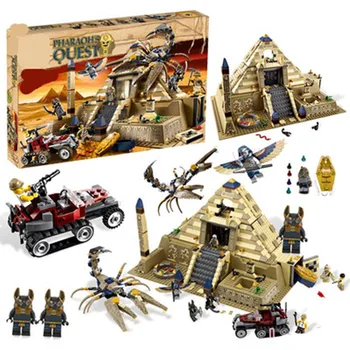 

31001 Pyramid Mummy Egyptian Pharaoh Scorpion King Adventure Minifigure Assembly Toy Compatible with LegoINGS Building Blocks 73