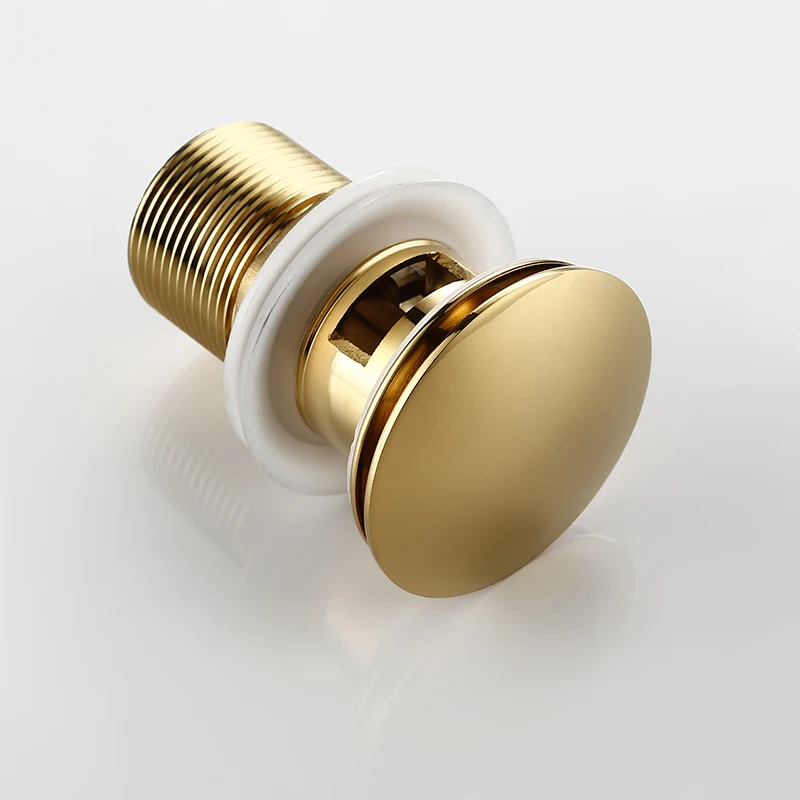 Polished Brass Pop Up Sink Drainer - Image 2