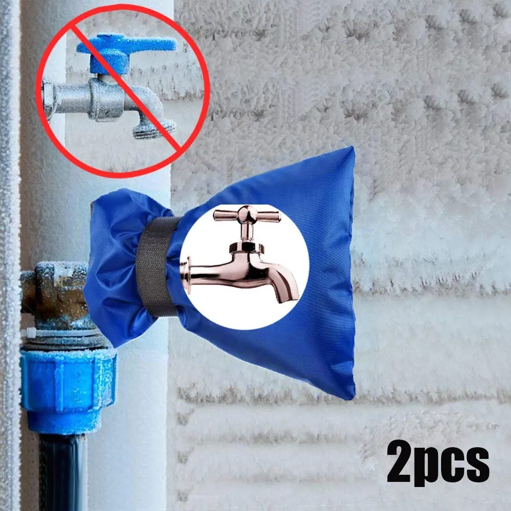 2 шт Открытый Зимний кран антифриз Защитная крышка изолированный многоразовый кран защитный рукав TT-best