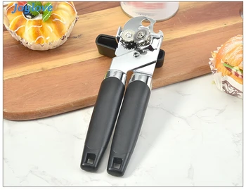 

JOYLOVE Stainless Steel Can Opener High Quality Manual Ergonomic Professional Can Opener Side Cut Manual Can Opener
