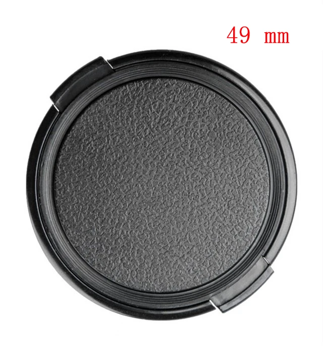 49mm 37 мм 39 мм 43 46 49 52 55 58 62 67 72 77 82 86 95 105 мм Камера объектив Кепки защитная крышка объектива передний Кепки для цифровой зеркальной камеры Canon Nikon линза для объектива однообъективной цифровой зеркальной фотокамеры DSLR - Цвет: 49mm
