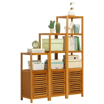 

Simple Multi-layer Storage Shelf Multi-functional Combination Floor Shelf In Bedroom Living Room