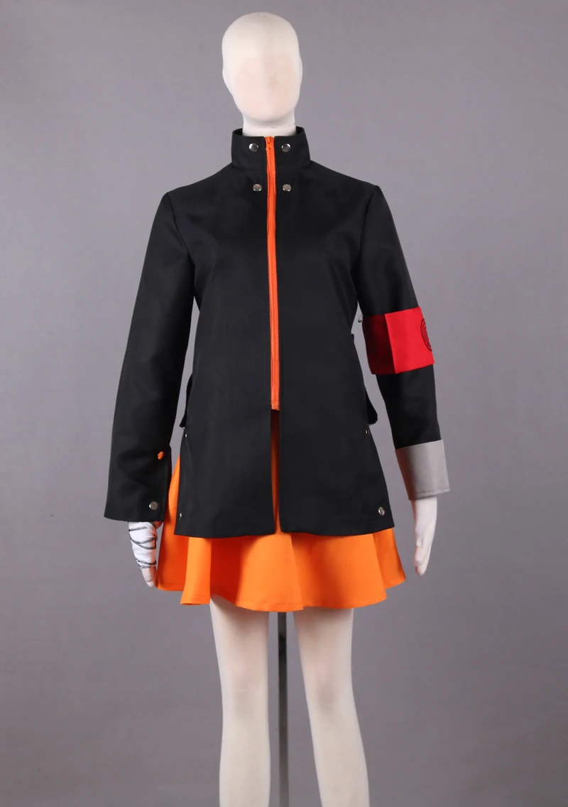 Индивидуальные последний Наруто фильм Uzumaki Naruto женский костюм для косплея аниме