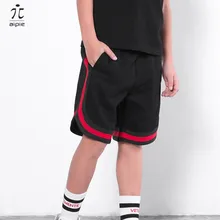 Aipie Высокое качество детская одежда для мальчиков и для девочек; Детские шорты; бренд Модный пэчворк свободного кроя с эластичной резинкой на талии шорты для активного отдыха для От 4 до 14 лет Одежда для мальчиков