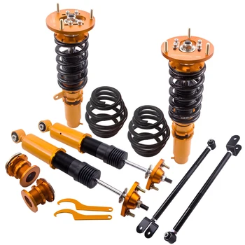 

Coilover Spring Shock Absorber for BMW 3 Series E46 320 323 328 M3 Adj. Height for 320i 323i 325i 328i 330i M3 Front Rear arms