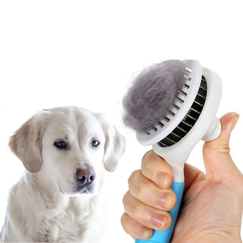 pet deshedding brush