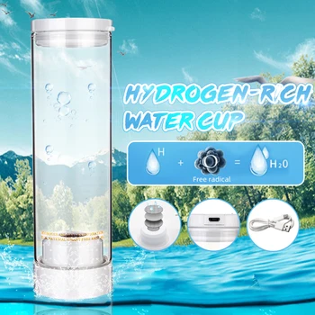

Portable USB Water Hydrogen-Rich Ionizer Generator Maker Energy Bottle Cup SPE Filter Rechargeable Bottle Healthy Anti-Aging