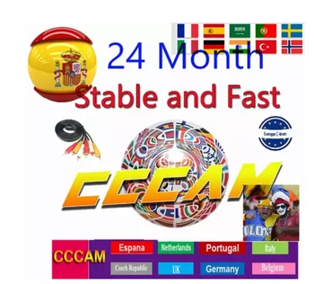 

Newest 2020 most stable cccam oscam for Europe portugal poland Spain Satellite tv Receiver 3/6/7 lines WIFI FULL HD DVB-S2 Suppo