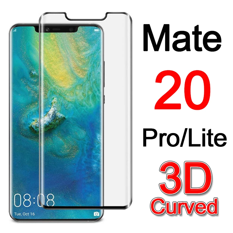 Mate20 Защитное стекло для huawei Matte 20 Pro Light Lite Защитная пленка для экрана 3D изогнутая на Huawie коврик 20 Лист Закаленное стекло пленка