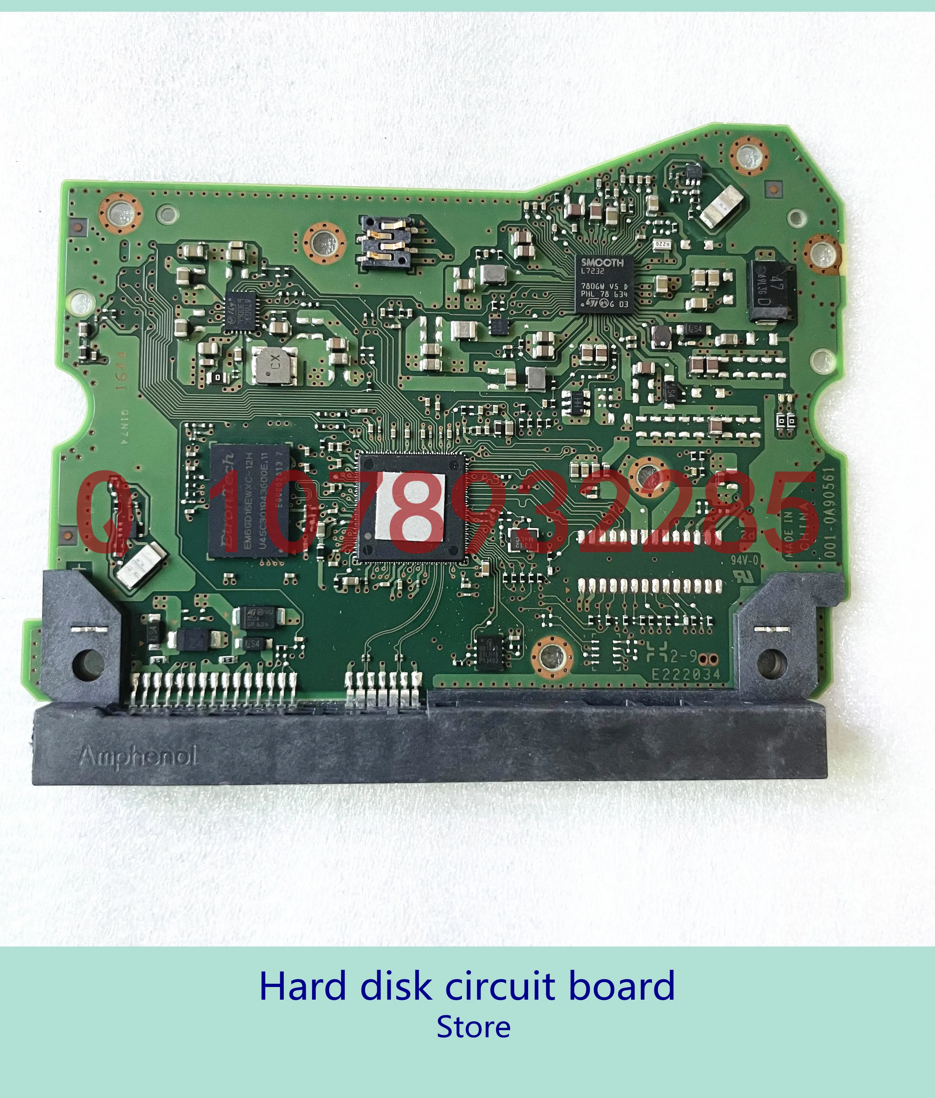 0A90561 Hitachi IBM Toshiba Circuit board 001-0A90561 006-0A90561 0J45403 HGST WD80EFAX WD80EZAZ WD100PURZ WD100EFAX WD80EMAZ