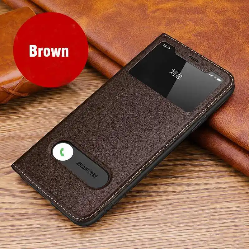 Чехол из натуральной кожи для Iphone 11 11Pro Max, чехол с окошком для просмотра, чехол для Iphone 11 Pro, чехол с магнитной защитой, корпус