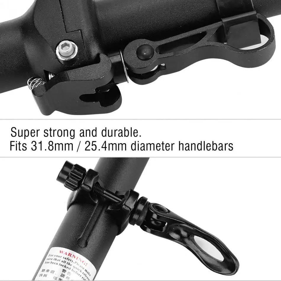 Adjustable Foldable Bicycle Head Tube Quick-release Bike Handlebar Stem Front Fork Head Pipe for 20inch Folding Bike
