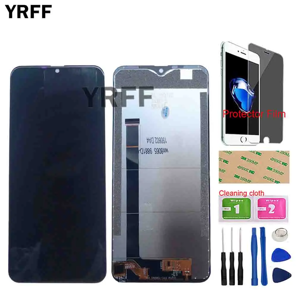 

LCDs For Ulefone Note 7 Note 7P LCD Display Digitizer Panel Touch Screen For Ulefone S11 LCD Dsiplay Sensor Tools Protector Film