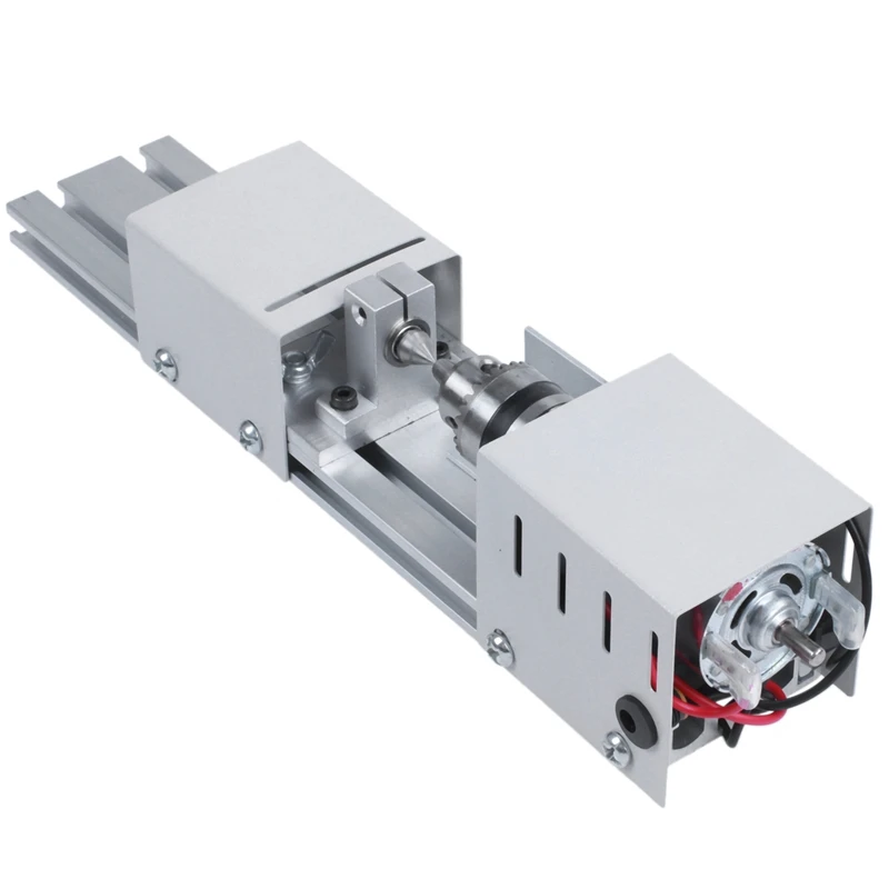 DC12-24V 100 Вт мини токарный станок для полировки бусин машина для деревообработки Diy роторный инструмент