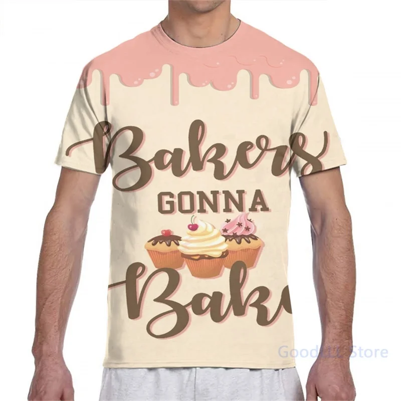 Bakers goning Bake Мужская футболка женская модная с принтом для девочек топы мальчиков