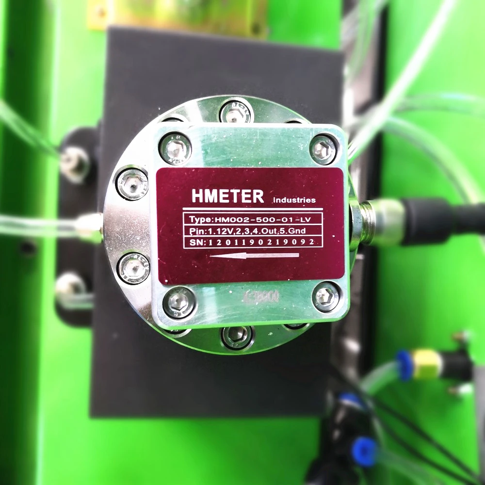 Датчик расходомера инжектора с общей топливной магистралью для испытательного