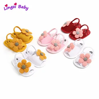

Baby Girl Shoes Party Princess Summer Beach Shoes Children Sneakers Toddler Soft Crib Walkers Shoes