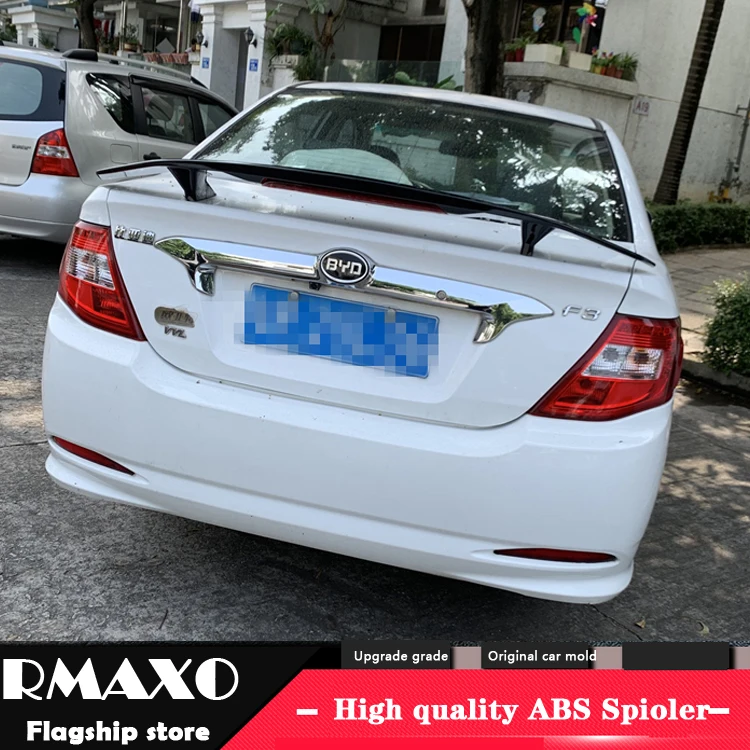 Для BYD F3 спойлер- BYD F3 TF высококачественный Спойлер ABS Материал заднее крыло автомобиля праймер цвет задний спойлер