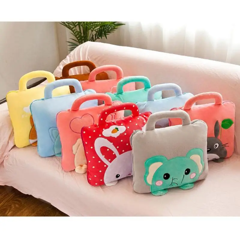 

Dropship Cute Multifunction Nap Pillow Baby Quilt Air-Conditioner Sofa Crib Quilt Baby Blankets Infant Pillows Bedding Props