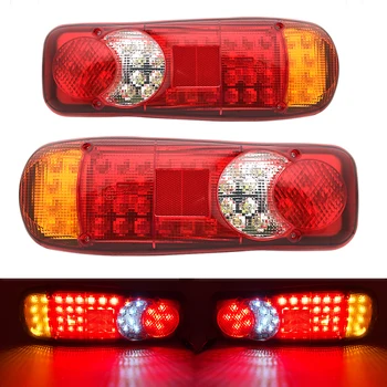 

12/24V Truck LED Tail Light Warning Rear Lamp Boat Trailer Stop Reverse Safety Indicator Lights for Trailer Truck Car taillights